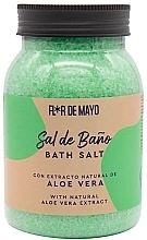 Sól do kąpieli z naturalnym ekstraktem z aloesu - Flor De Mayo Bath Salts Aloe Vera — Zdjęcie N1