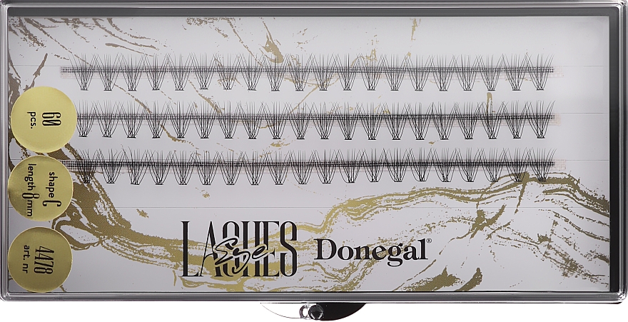Kępki sztucznych rzęs, 8 mm, 4478 - Donegal Eyelashes — Zdjęcie N1