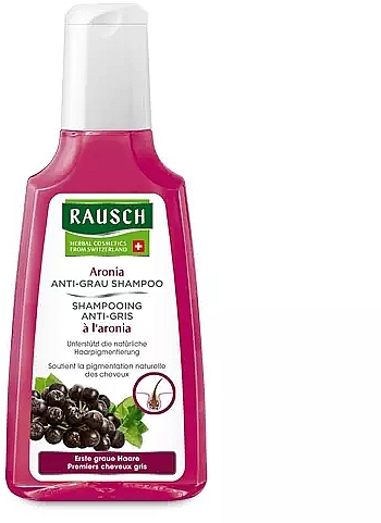 Szampon przeciw pierwszym oznakom siwizny - Rausch Aronia Anti-Greau Shampoo — Zdjęcie N1