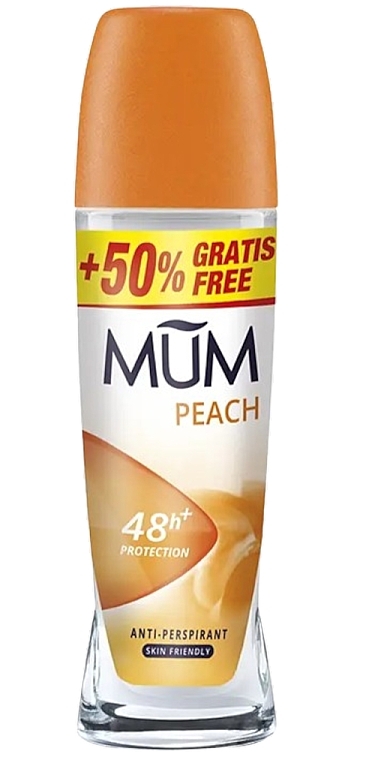 Antyperspirant w kulce Brzoskwinia - Mum Peach 48H+ Protection Anti-Perspirant  — Zdjęcie N1