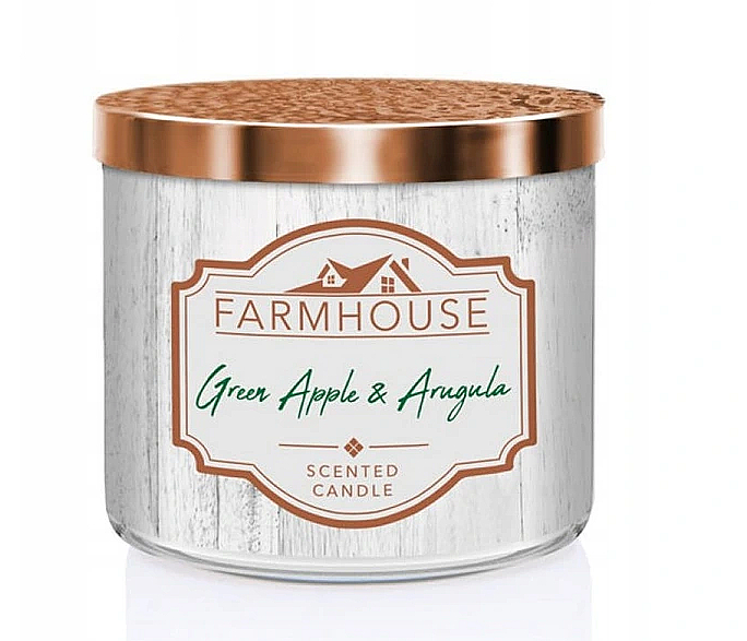 Kringle Candle Farmhouse Green Apple Arugula - Świeca zapachowa — Zdjęcie N1