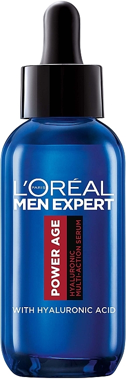 Nawilżające serum regenerujące do twarzy - L'Oreal Paris Men Expert Power Age Serum — Zdjęcie N1