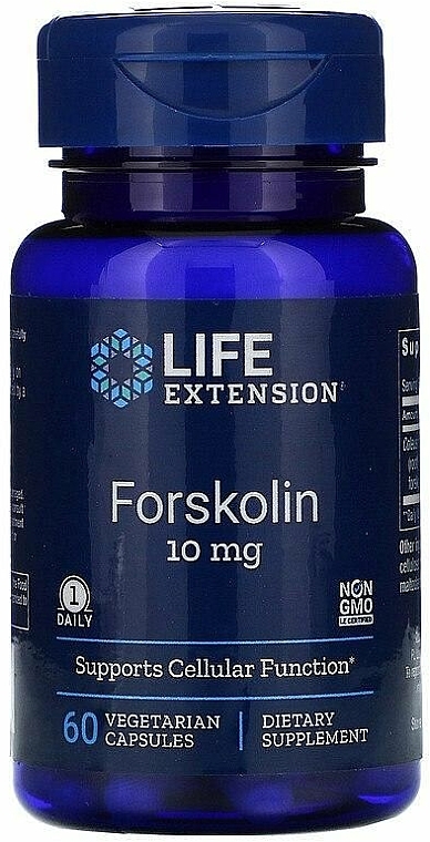 Forskolina w kapsułkach - Life Extension Forskolin 10 mg — Zdjęcie N1