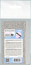 Zestaw pilników wymiennych do pilnika prostego na podstawie drewnianej, ziarnistość 180, 30 szt. - Staleks Pro Smart 20 Soft Foam Layer — Zdjęcie N1