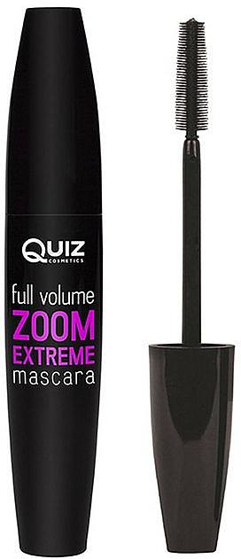 Tusz zwiększający objętość rzęs - Quiz Cosmetics Zoom Extreme Full Volume — Zdjęcie N1
