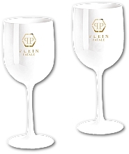 PREZENT! Kieliszki do szampana, 2 szt. - Philipp Plein Fatale Champagne Glasses — Zdjęcie N1