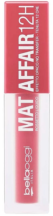 Matowa szminka w płynie - Bellaoggi Mat Affair 12H Liquid Lipstick — Zdjęcie N1