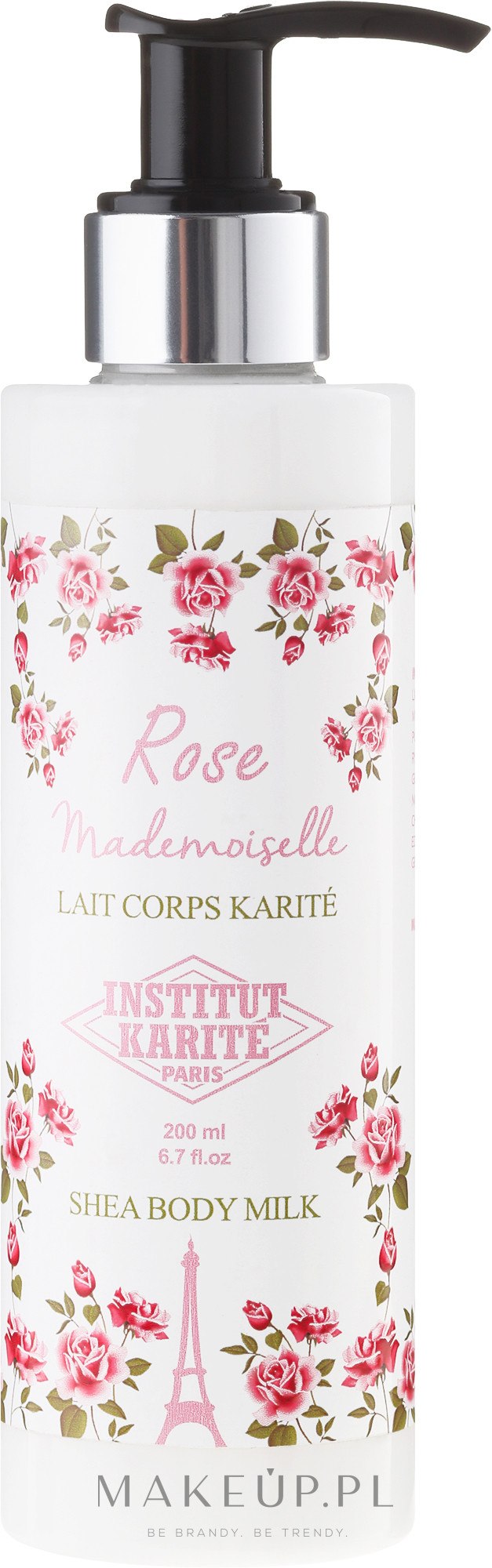 Mleczko do ciała Róża - Institut Karité Rose Mademoiselle Shea Body Milk — Zdjęcie 200 ml