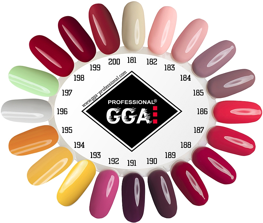 Lakier hybrydowy do paznokci - GGA Professional Gel Polish — Zdjęcie N2