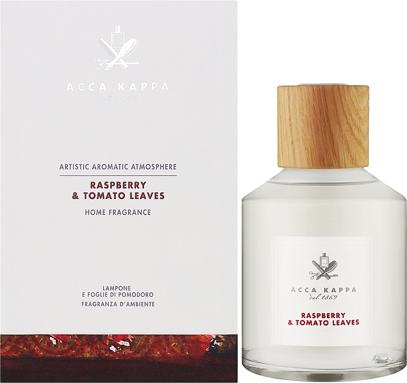 Zapach do domu Raspberry & Tomato Leaves - Acca Kappa Home Diffuser — Zdjęcie N2