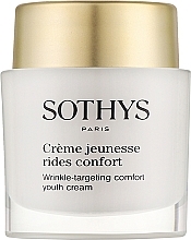 Kup Bogaty krem regenerujący - Sothys Wrinkle-Targeting Comfort Youth Cream