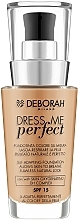 Podkład do twarzy - Deborah Dress Me Perfect Foundation SPF 15 — Zdjęcie N1