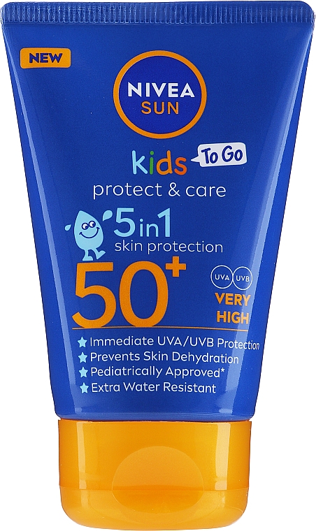Balsam ochronny do opalania dla dzieci - Nivea Sun Kids Protect & Care 5in1 Skin Protection SPF50+