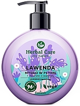 Mydło w płynie Lawenda - Farmona Herbal Care Lavender Liquid Soap — Zdjęcie N1