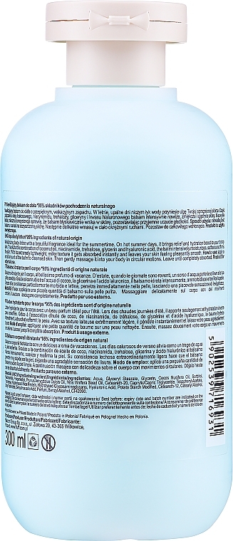 Nawilżający balsam do ciała - Fluff Moisturizing Lotion Aqua Coconut Oil — Zdjęcie N2