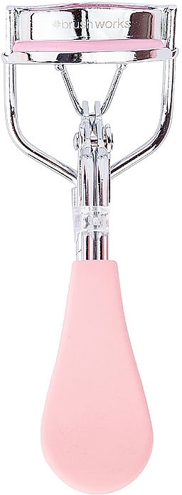 Zalotka do rzęs, różowa - Brushworks Eyelash Curler Pink — Zdjęcie N3