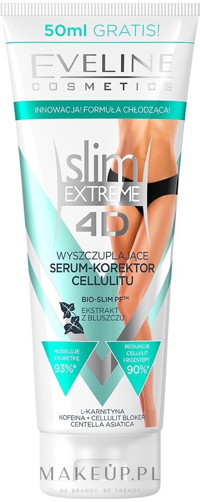 Wyszczuplające serum-korektor cellulitu - Eveline Cosmetics Slim Extreme 4D — Zdjęcie 250 ml