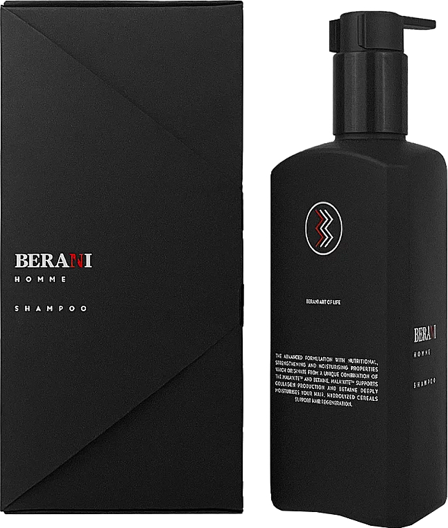 Berani Homme - Naturalny szampon do włosów — Zdjęcie N1