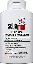 Emulsja do oczyszczania twarzy i ciała - Sebamed Soap-Free Liquid Washing Emulsion pH 5.5 — Zdjęcie N2