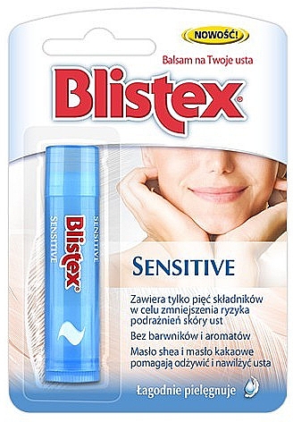 Balsam do ust do skóry wrażliwej - Blistex Sensitive Lip Balm — Zdjęcie N1