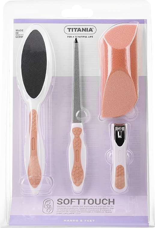 Zestaw do manicure - Titania Softtouch Manicure & Pedicure Set — Zdjęcie N1