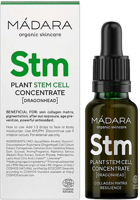 Koncentrat roślinnych komórek macierzystych - Madara Cosmetics Plant Stem Cell Concentrate — Zdjęcie N1