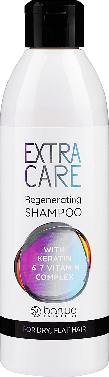 Regenerujący szampon do włosów - Barwa Extra Care Regeneration Shampoo