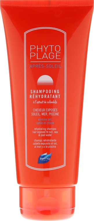 Renawilżający szampon po opalaniu - Phyto Phytoplage Rehydrating Shampoo — Zdjęcie N1