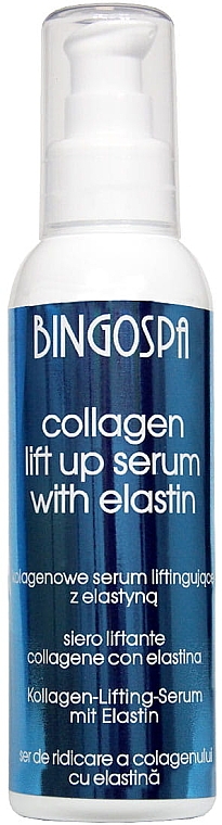 Serum kolagenowe z elastyną i olejem z baobabu - BingoSpa Serum Collagen — Zdjęcie N1