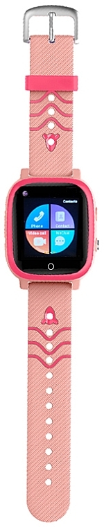 Inteligentny zegarek dla dzieci, różowy - Garett Smartwatch Kids Life Max 4G RT — Zdjęcie N4