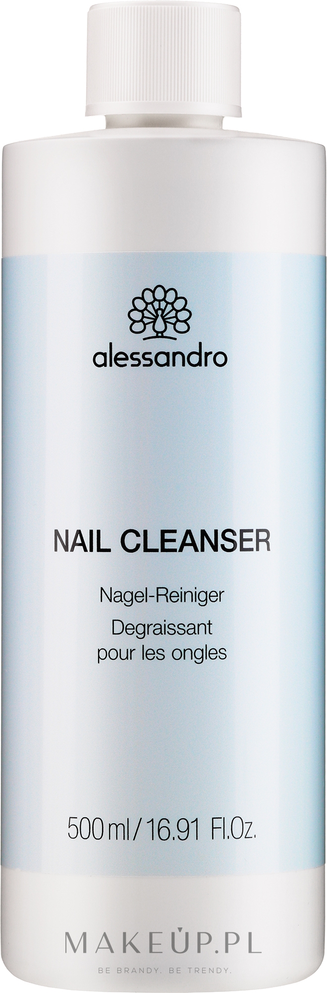Płyn do odtłuszczania paznokci - Alessandro International Nail Cleanser — Zdjęcie 500 ml