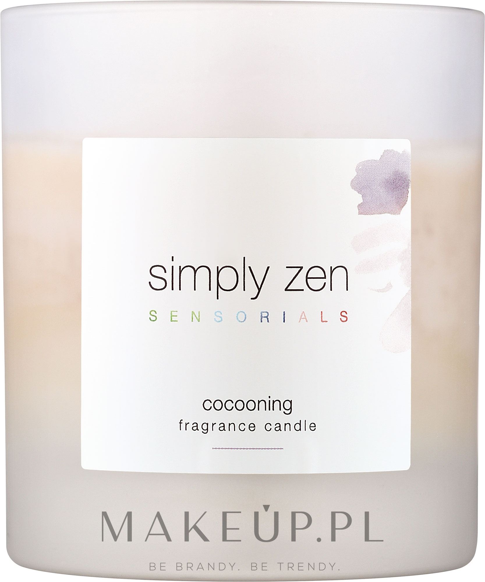 Świeca zapachowa - Z. One Concept Simply Zen Sensorials Cocooning Fragrance Candle — Zdjęcie 240 g