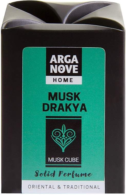 Kostka zapachowa do domu - Arganove Solid Perfume Cube Musk Drakya — Zdjęcie N1