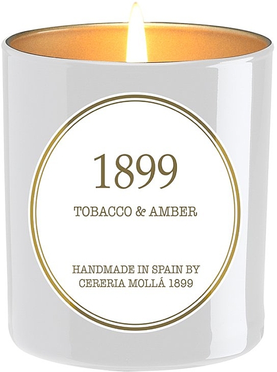 Cereria Molla Tobacco And Amber - Świeca zapachowa — Zdjęcie N1