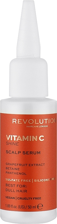 Serum do skóry głowy z witaminą C - Makeup Revolution Vitamin C Shine Scalp Serum — Zdjęcie N1