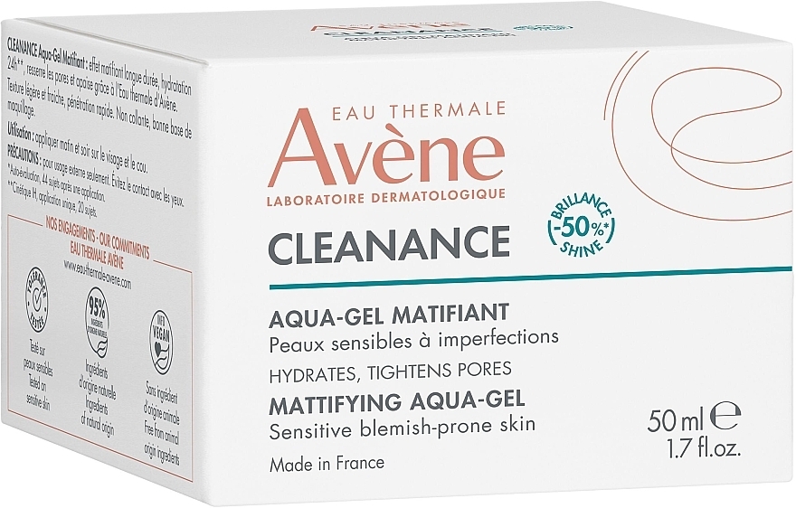 Aqua-gel matujący - Avene Cleanance Mattifying Aqua-Gel — Zdjęcie N3