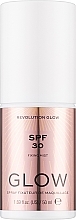 Kup Rozświetlający spray do utrwalania makijażu - Makeup Revolution Glow Fixing Mist SPF30