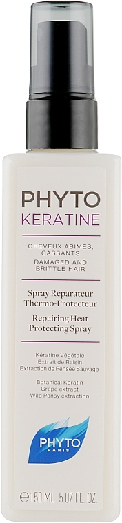 Termoochronny spray do włosów - Phyto Keratine Repairing Heat Protecting Spray — Zdjęcie N1