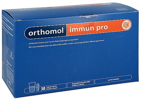 Suplement diety w granulkach, 30 szt - Orthomol Immun Pro — Zdjęcie N2