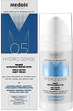 Multiaktywny krem na noc - Meddis Hydrosense Multi-Active Night Cream — Zdjęcie N2