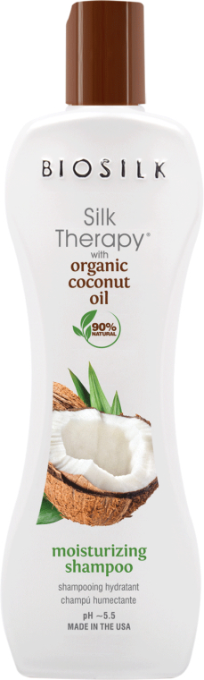 Szampon nawilżający z Olejem kokosowym - Biosilk Silk Therapy with Coconut Oil Moisturizing Shampoo