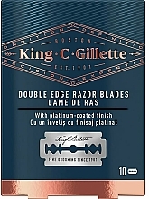 Kup Wymienne ostrza do maszynki do golenia, 10 szt. - Gillette King C. Gillette Double Edge Razors