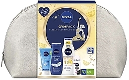 Zestaw - NIVEA Gympack Case (b/lot/400ml + sh/gel+250 + f/gel/150ml + deo/50ml + acc.) — Zdjęcie N1