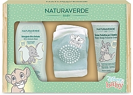 Zestaw - Naturaverde Baby Disney Gift Set (b/wash/200ml + nappy/cr/100ml + knee pads) — Zdjęcie N1
