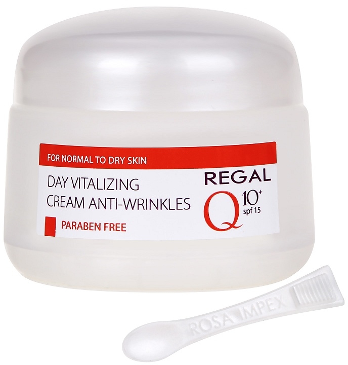 Rewitalizujący krem przeciwzmarszczkowy do skóry normalnej i suchej SPF 15 - Regal Q10+ Day Vitalizing Cream Anti-Wrinkles — Zdjęcie N2