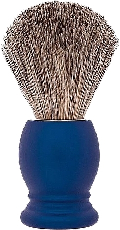 Pędzel do golenia, niebieska - Plisson Essential Russian Grey Shaving Brush — Zdjęcie N2