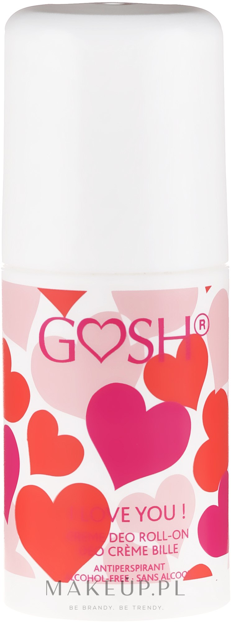 Dezodorant w kulce - Gosh Copenhagen I Love You Deo Roll-On — Zdjęcie 75 ml