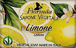 Naturalne mydło w kostce Cytryna - Florinda Lemon Natural Soap — Zdjęcie N3