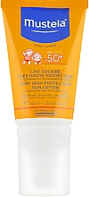 Mleczko przeciwsłoneczne do twarzy - Mustela Bebe Enfant Very High Protection Face Sun Lotion SPF 50+ — Zdjęcie N2