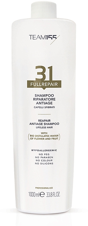 Szampon odbudowujący - Team 155 Fullrepair 31 Shampoo — Zdjęcie N3